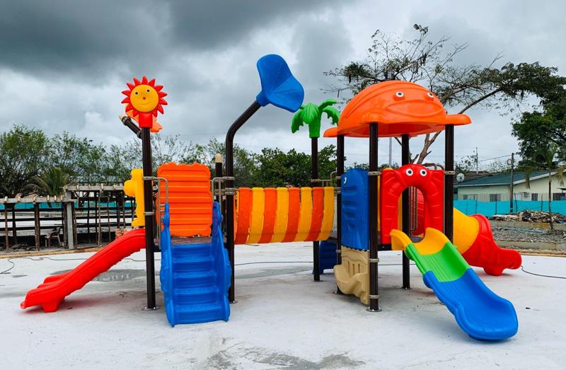 Parque infantil para exterior REFERENCIA: HD15A-112A – Mega Parques  Infatiles